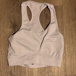 Alphalete white sports bra